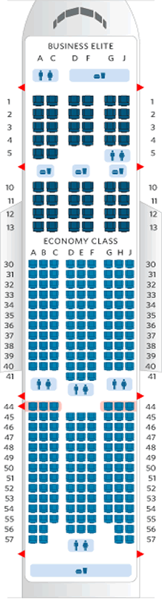 BOEING 777 DELTA AIRLINES SEATING CHART