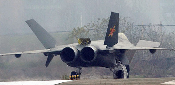 j-20 stealth engine nozzles