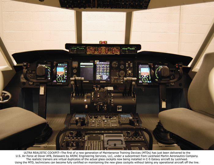 C-5 Galaxy Cockpit Picture