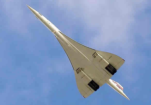 Concorde In Flight