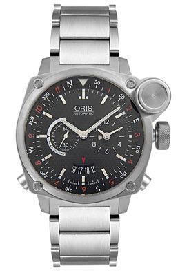 Pilot Watch - Oris Men's BC4 Automatic Flight Timer Stainless Steel Watch