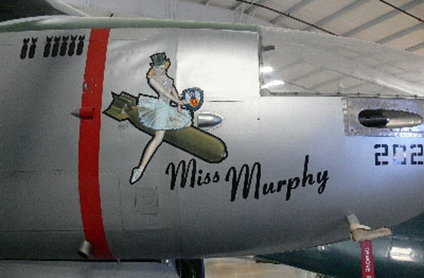 miss murphy aircraft nose art