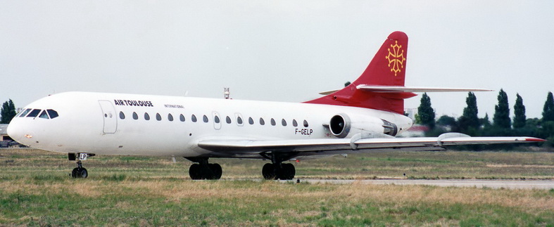 Sud Caravelle Aircraft Air Toulouse