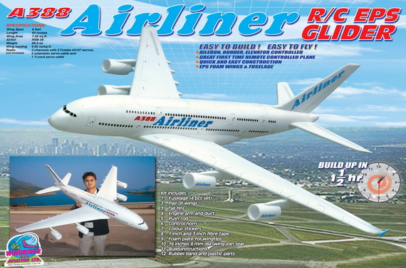 rc airliner airplanes