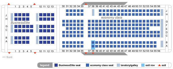 Delta Airlines Aircraft Seatmaps - Airline Seating Maps and ...