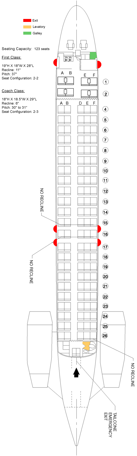 hawaiian airlines boeing 717-200 seating map aircraft chart