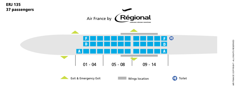 Air France Airlines Aircraft Seatmaps Airline Seating Maps And
