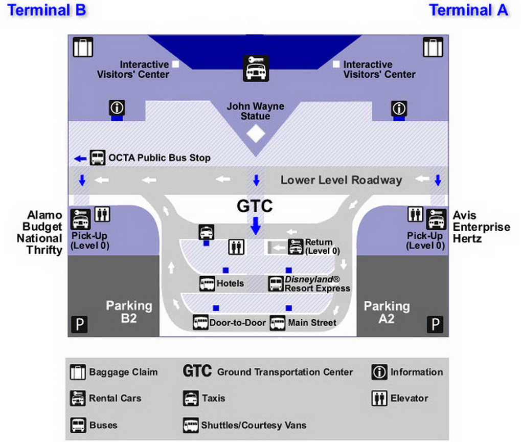 Airport Parking Map johnwayneairporttransportation.jpg