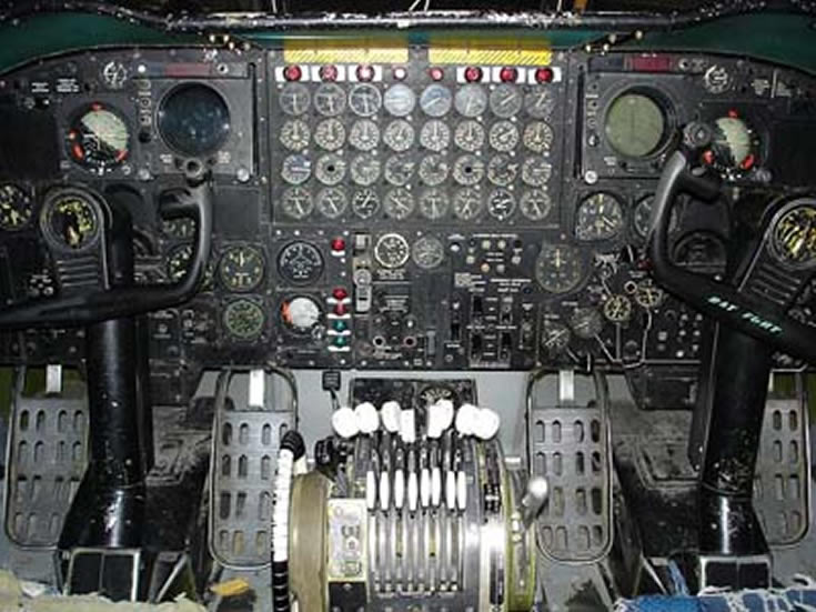 B-52 Stratofortress Cockpit Photo