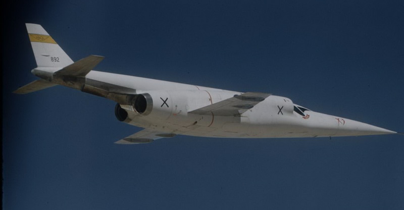 X-3 Stiletto Aircraft In Flight