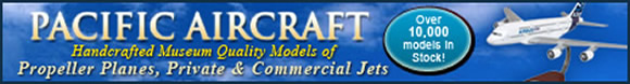 Airliner & Private Wooden Desktop Airline Airplane Models - Commercial Model Aircraft, Custom Jets, Propeller Airplanes and Fighter Jet Planes