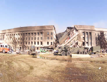 cleaning up the pentagon after 9/11 flight 77