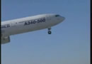 airbus a340 takeoff and land