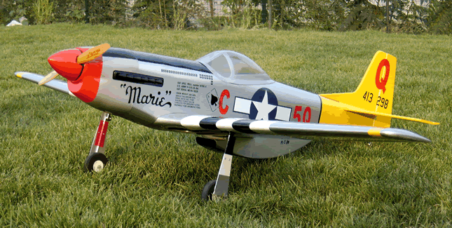 RC remote control aircraft picture P-51