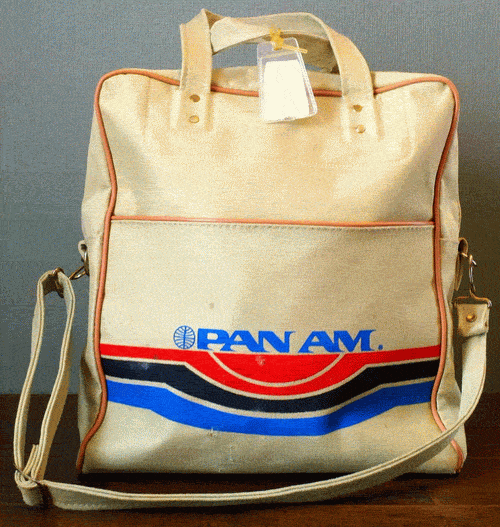 pan am travel bag