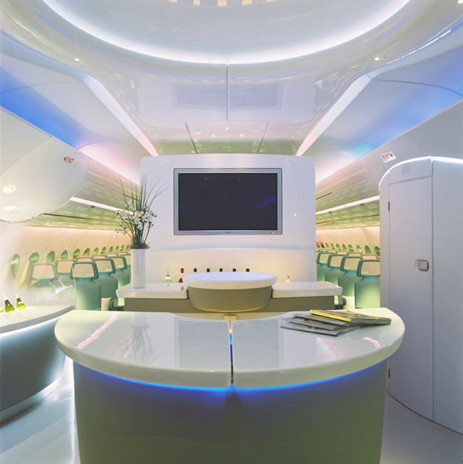 airbus A350 Interior View