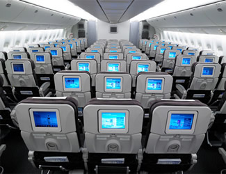 airline video seats on japan airlines