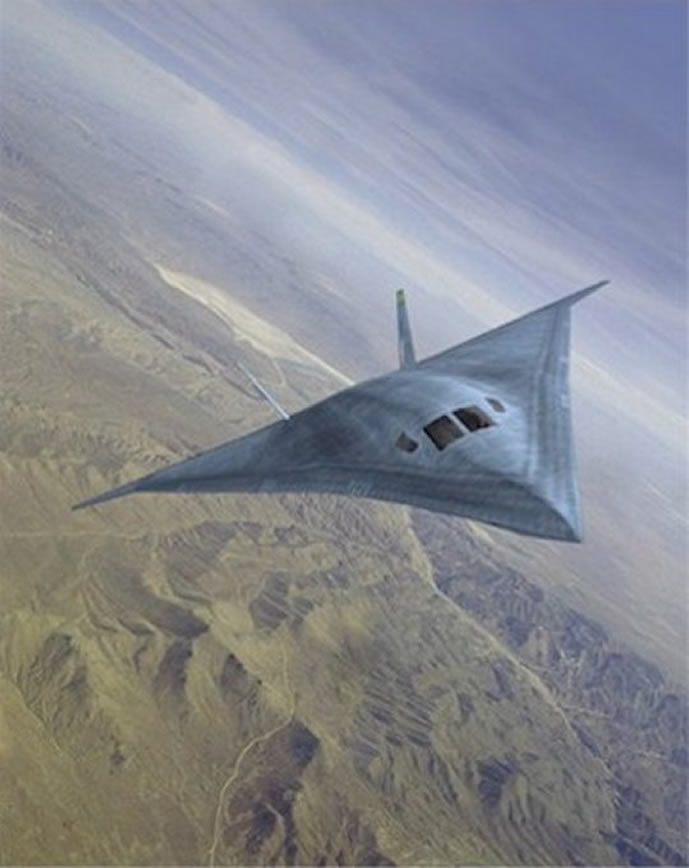 A New Secrect US Aircraft From Area 51 - B-3 Supersonic Bomber Stealth