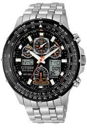 Citizen Titanium Skyhawk Flight Chronograph Pilots Watch