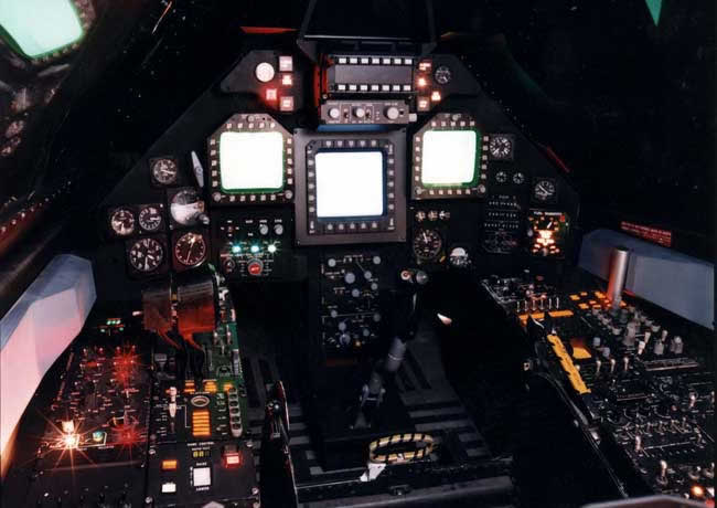 f-117 stealth cockpit photo