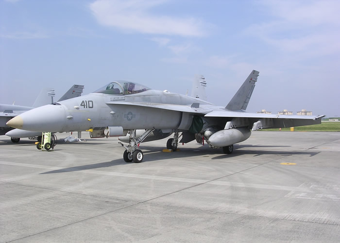 F-18 Hornet at Yokota Base