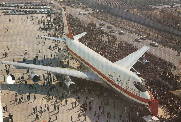 The First Boeing 747 Prototype
