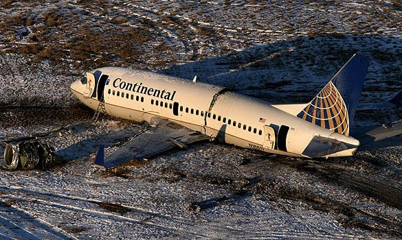 Continental Airlines Boeing 737 Crash Denver