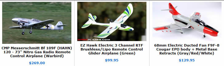 the new rc aircraft are here and on sale!
