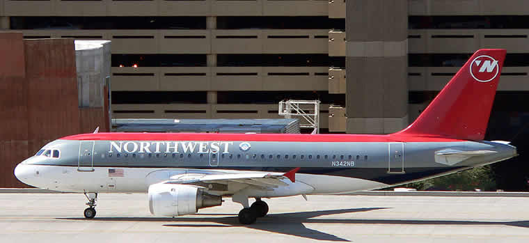 northwest airlines A319