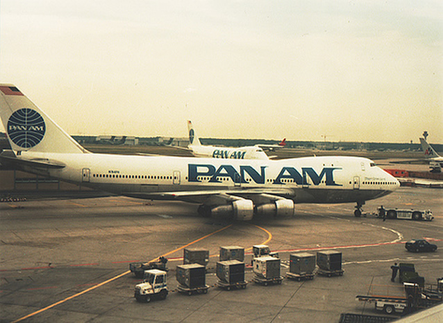 Pan Am new paint on a boeing 747