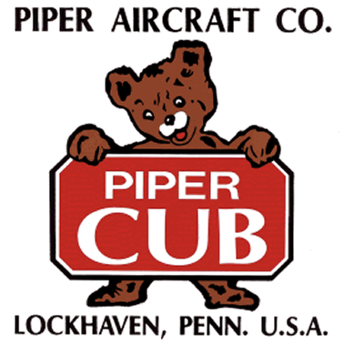 piper aircraft company - piper cub logo