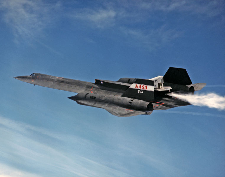 SR-71 LASRE cold test built by Skunk Works