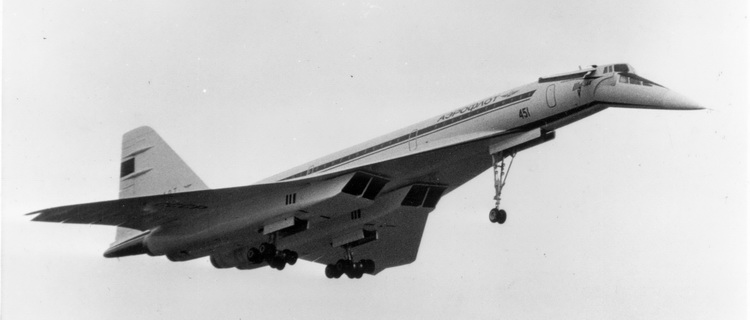 TUPOLEV TU-144 SUPERSONIC AIRCRAFT