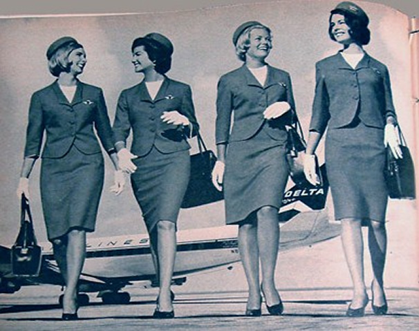 Delta airlines stewardess image