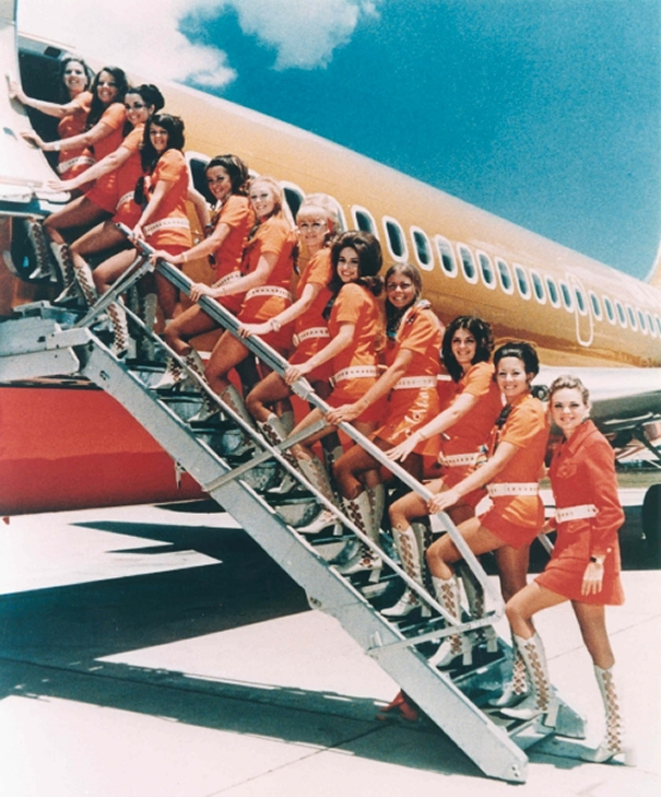 sexy stewardess girls for southwest airlines
