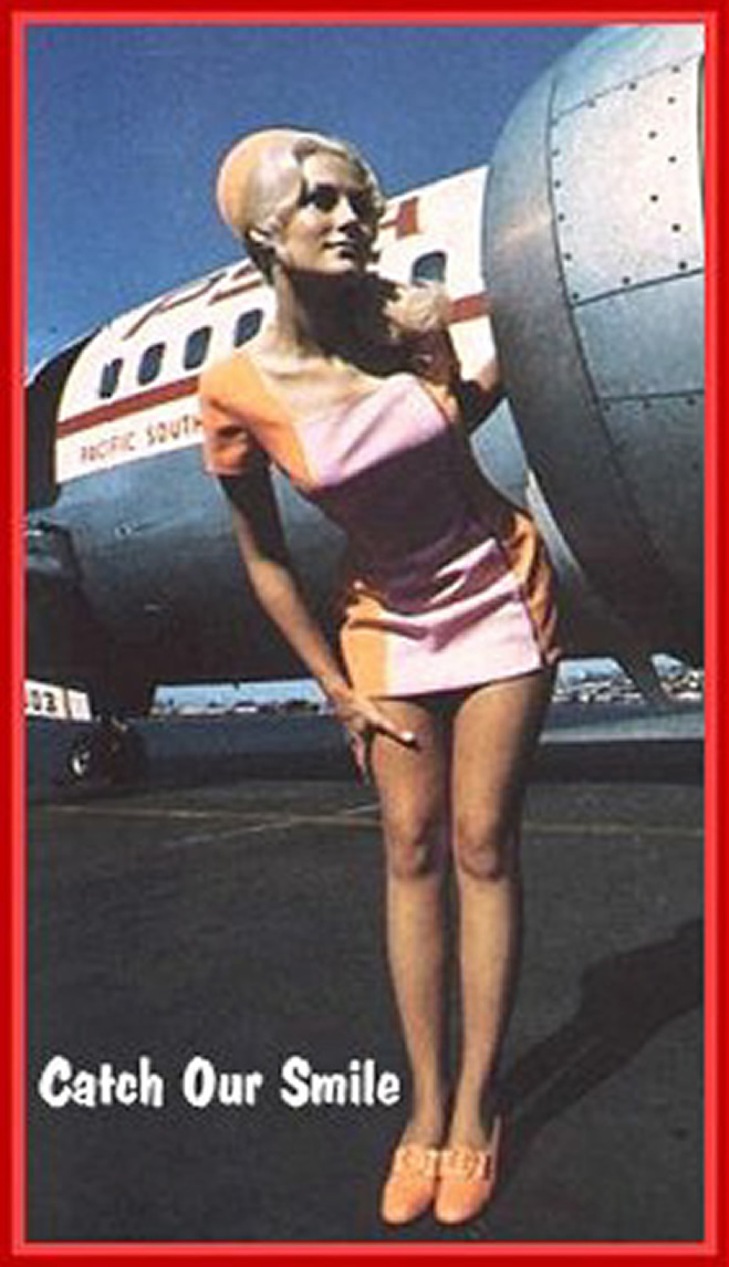PSA airlines Stewardess