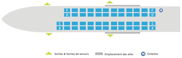 BRITAIR AIRLINES CRJ 100 AIRCRAFT SEATING CHART