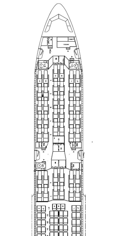 FINNAIR AIRLINES AIRBUS A340 AIRCRAFT SEATING CHART