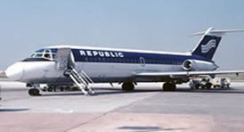 republic airlines dc-9