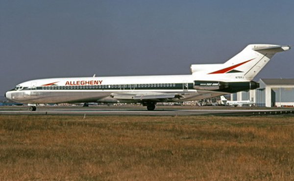 allegheny airlines boeing 727