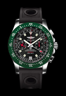 green breitling watch