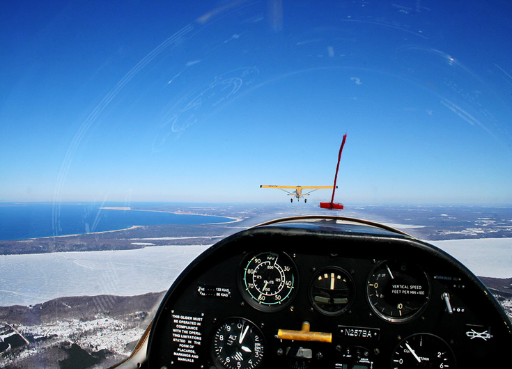 Glider Cockpit Photo