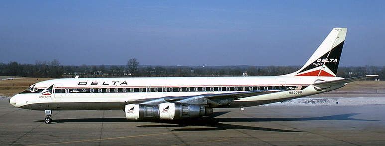 delta airlines douglas dc-8