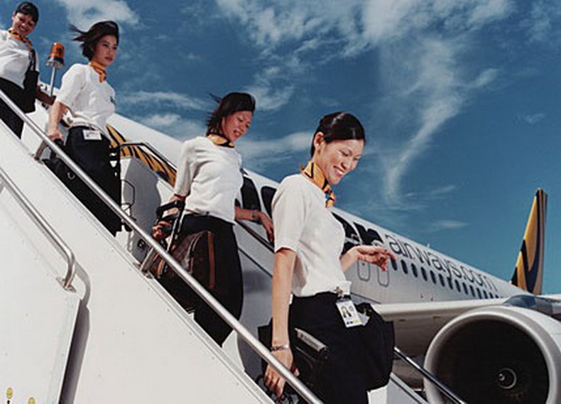 flight attendants from asia