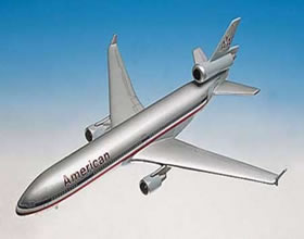 american md11 scale aircraft replica display model