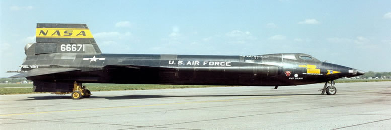 North American X-15 NASA USAF Experimental Jet Aircraft 66671