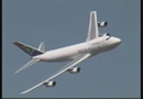 Boeing 747 South African Airways Airshow Flyby