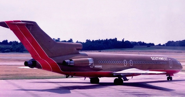 Southwest Airlines had Boeing 727 aircraft