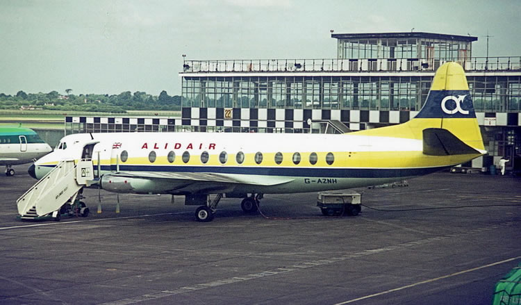 vickers viscount aircraft alidair