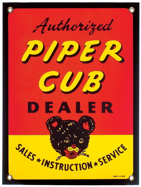 the piper cub poster